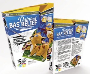 Kot - jestem tygrysem - gipsowy obrazek, Elf Market 987003