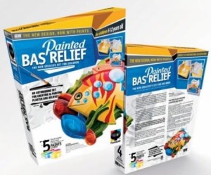 Tropikalne ryby - gipsowy obrazek, Elf Market 987004