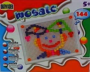 Mozaika 144 elementy - zestaw edukacyjny
