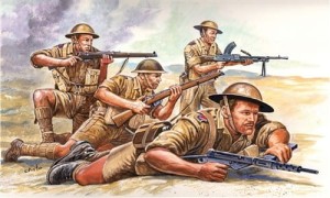 WWII British 8th Army, Italeri 6077