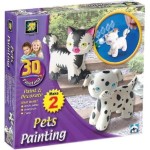 Zestaw kreatywny - Malowane zwierzątka 3D, Amav 2413