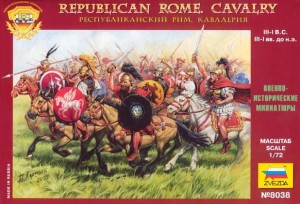 Republican Rome Cavalry - III-I B.C., Zvezda 8038