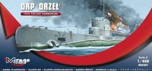 Okręt podwodny ORP ORZEŁ, Mirage Hobby 400407