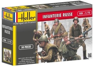 WWII Russian Infantry, Heller 49603