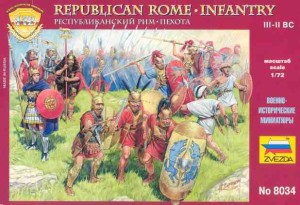 Republican Rome Infantry III-II BC, Zvezda 8034