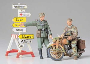 WWII German Motorcycle Orderly Set, Tamiya 35241