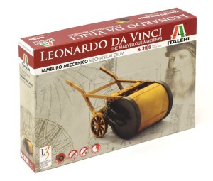 Maszyny Leonarda Da Vinci - Mechaniczny bęben, Italeri 3106