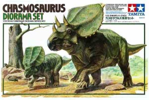 Chasmosaurus Diorama Set, Tamiya 60101