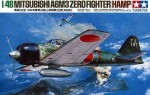Mitsubishi A6M3 Zero Fighter (Hamp), Tamiya 61025