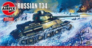 Russian T34 - Vintage Classics, Airfix 01316v