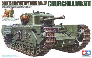 British Infantry Tank Mk.IV Churchill Mk.VII, Tamiya 35210