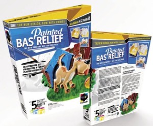 Pies "Bawmy się" - gipsowy obrazek, Elf Market 987009