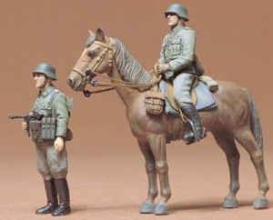 WWII Wehrmacht Mounted Infantry Set, Tamiya 35053